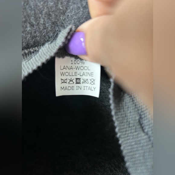 100% wool Made in Italy women’s top hat with bow - Picture 5 of 6